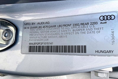 2015 Audi A3 2.0T Premium Plus