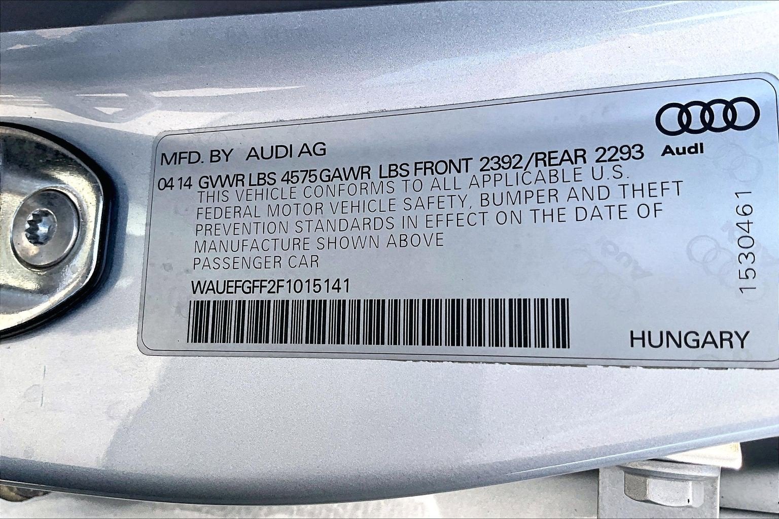 2015 Audi A3 2.0T Premium Plus