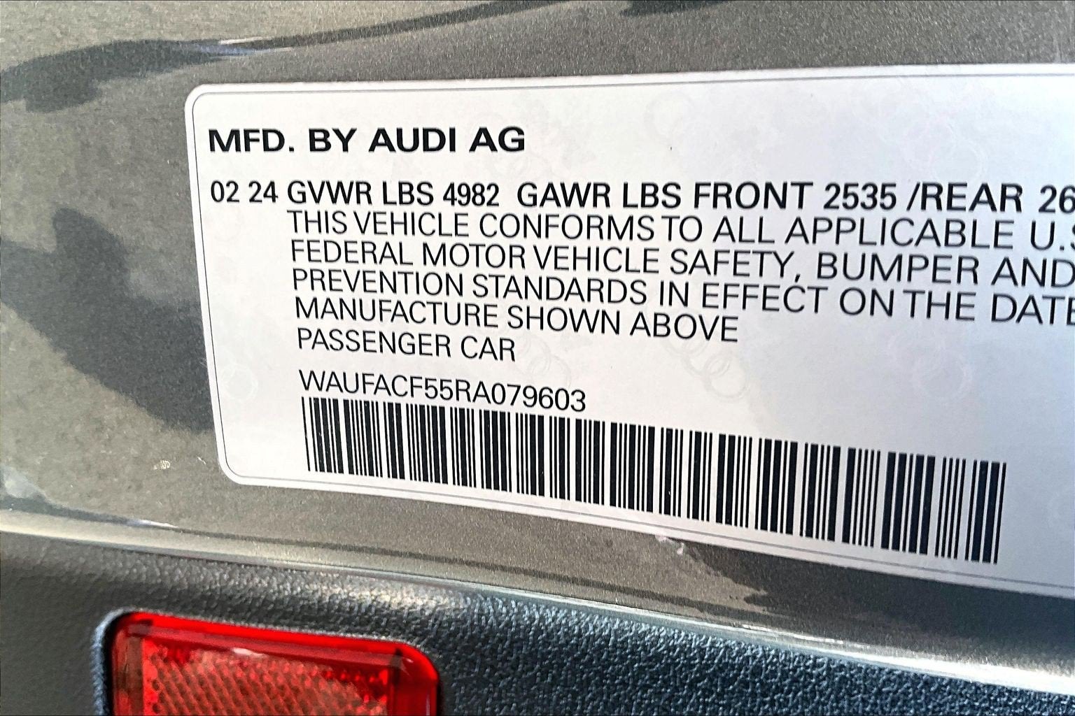 2024 Audi A5 Sportback S line Premium Plus