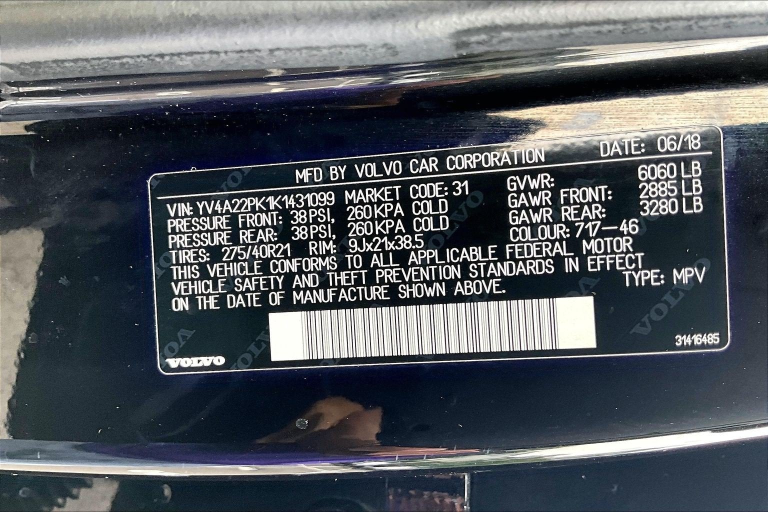 2019 Volvo XC90 Momentum