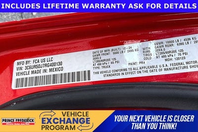 2024 RAM 2500 Big Horn Crew Cab 4x4 6'4' Box