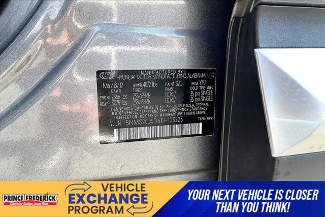 2019 Hyundai Santa Fe SE