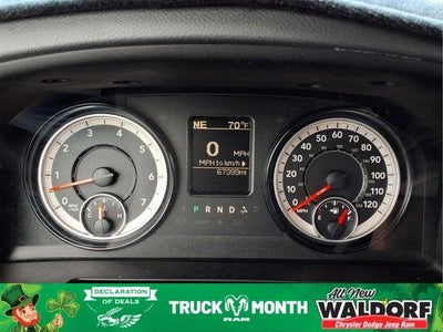 2017 RAM 1500 SLT Quad Cab 4x4 6'4' Box