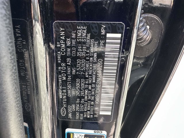 2022 Hyundai Palisade Calligraphy