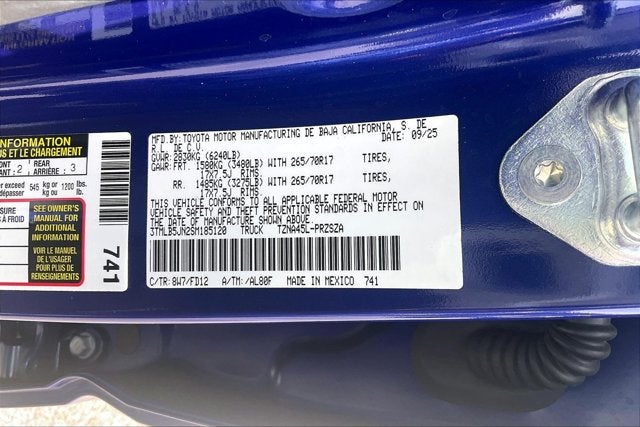 2025 Toyota TACOMA TRD OFFRD TRD Off Road