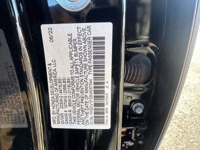 2022 Honda Accord Sedan Sport