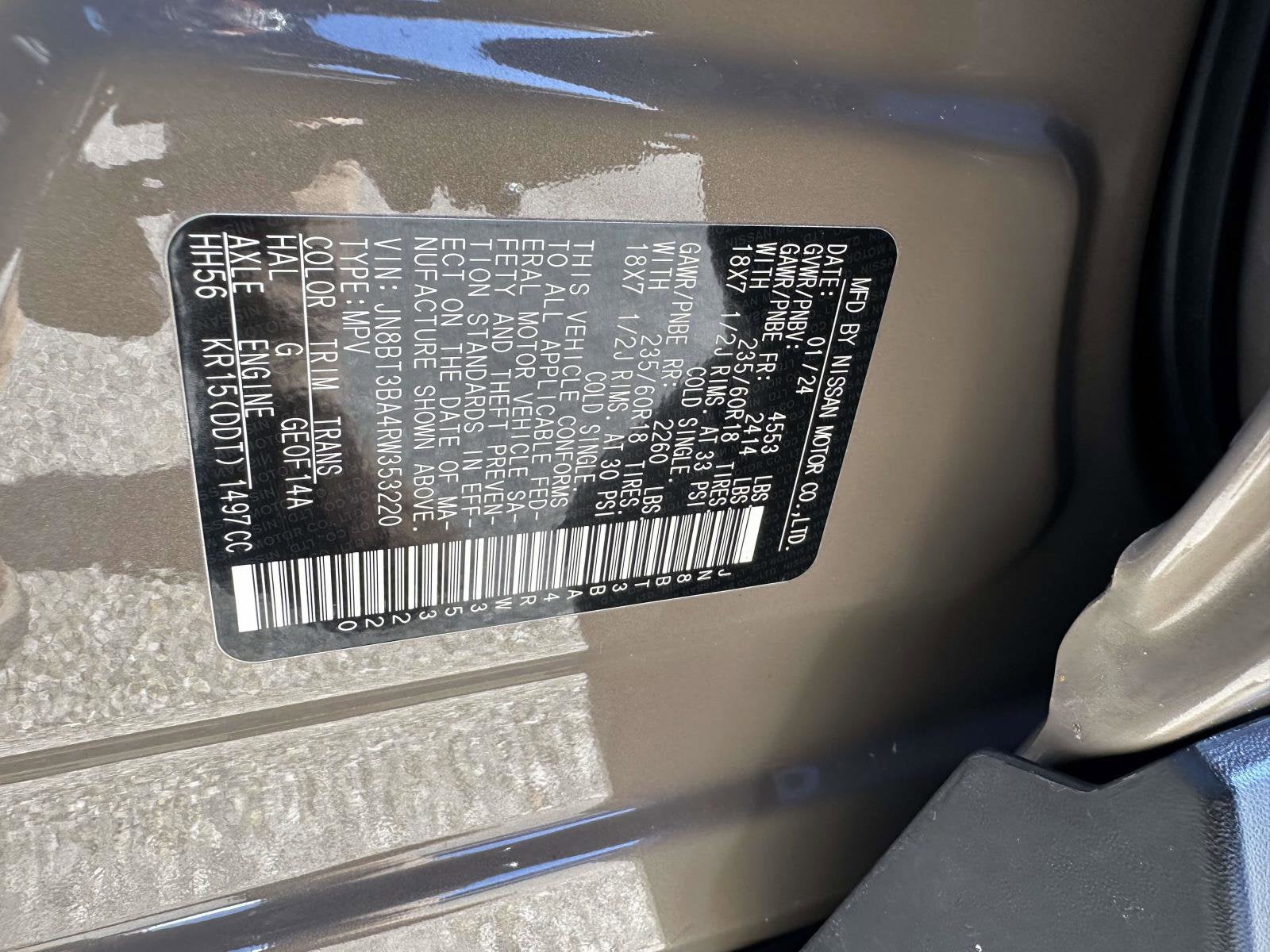 2024 Nissan Rogue SV