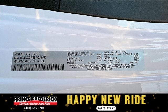 2025 Jeep Wrangler Sport S