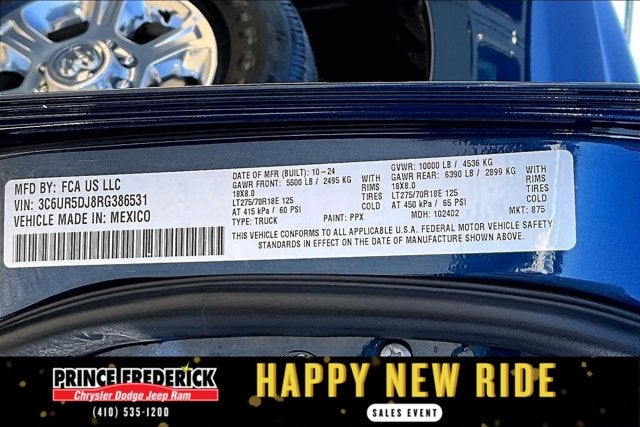 2024 RAM 2500 Big Horn