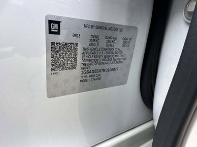 2019 Cadillac CTS Sedan Luxury AWD