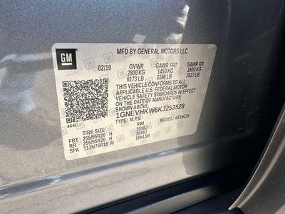 2019 Chevrolet Traverse LT Leather