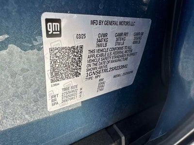 2025 Chevrolet Tahoe High Country