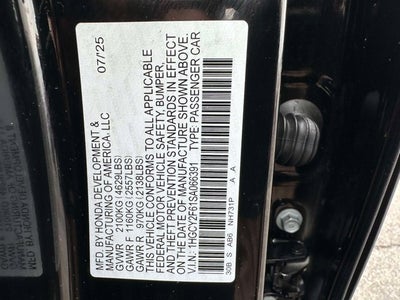 2025 Honda Accord Hybrid EX-L