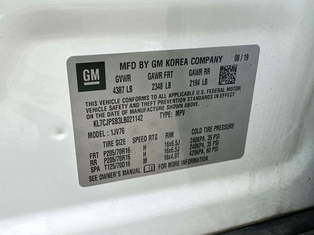 2020 Chevrolet Trax LT