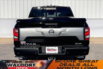 2022 Nissan Titan Platinum Reserve