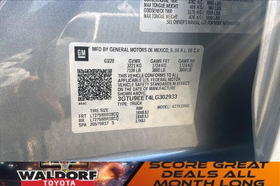 2020 GMC Sierra 1500 AT4