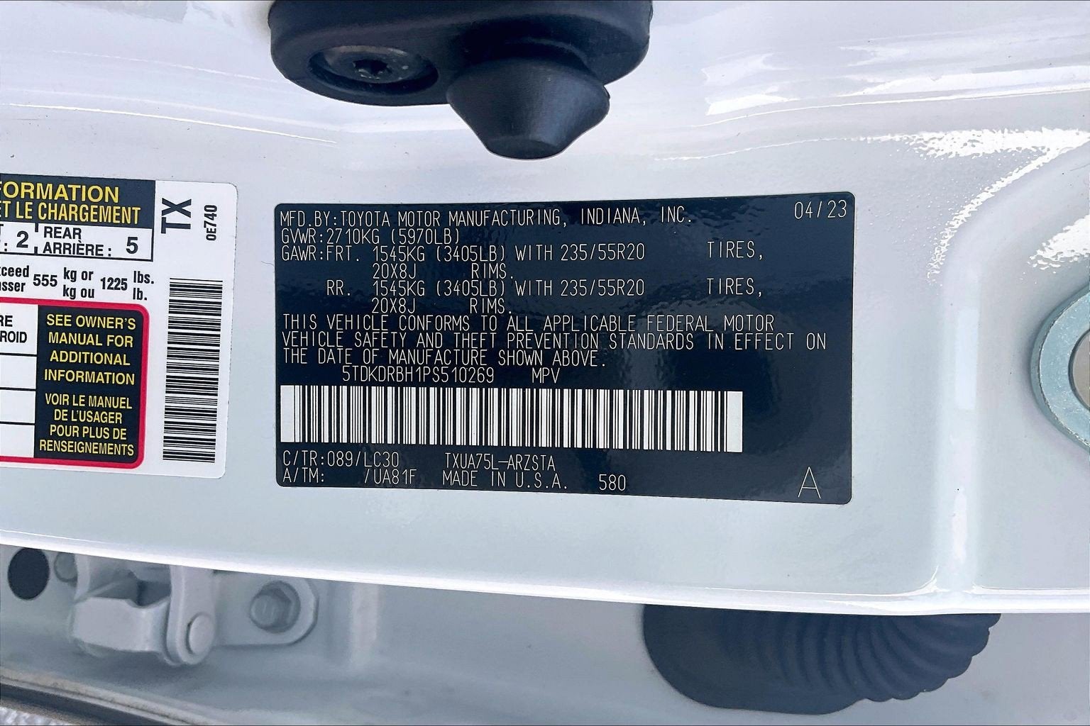 2023 Toyota Highlander XSE