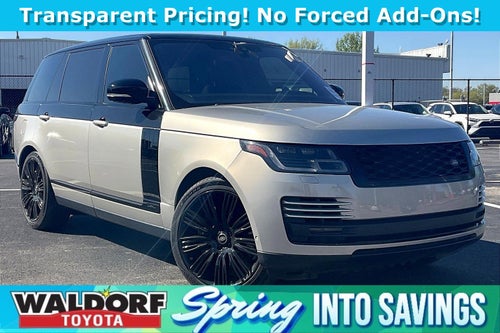 2019 Land Rover Range Rover 5.0L V8 Supercharged