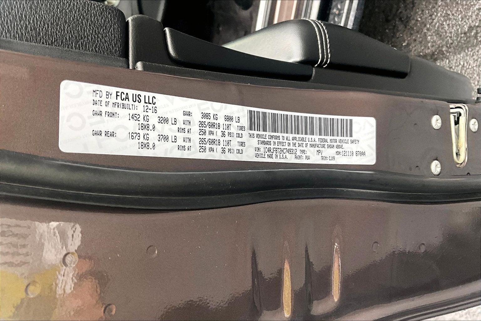 2017 Jeep Grand Cherokee Limited