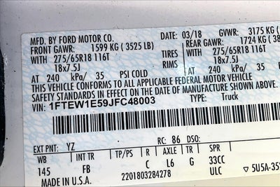 2018 Ford F-150 ROUSH