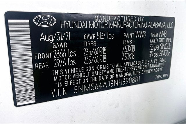 2022 Hyundai Santa Fe XRT