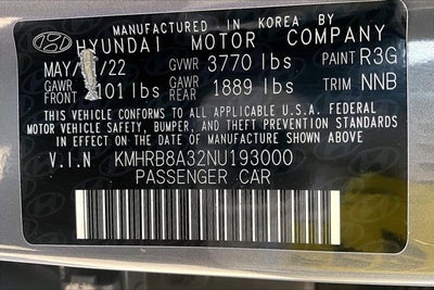 2022 Hyundai Venue SE