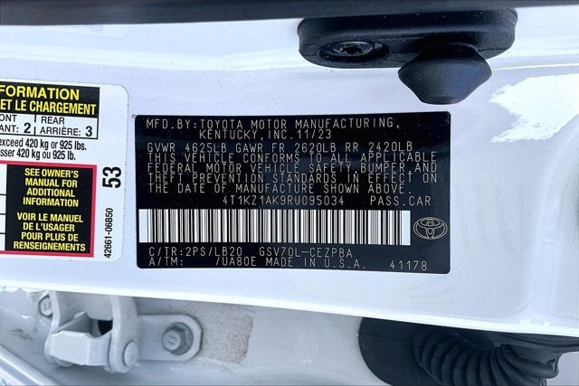 2024 Toyota Camry XSE V6