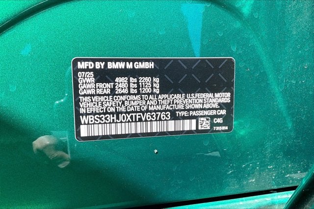 2026 BMW M3 Competition xDrive