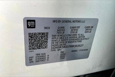 2024 Chevrolet Tahoe Premier