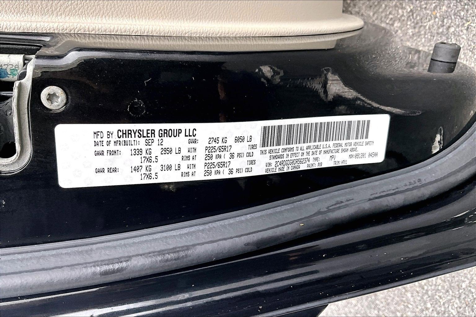 2013 Dodge Grand Caravan Crew