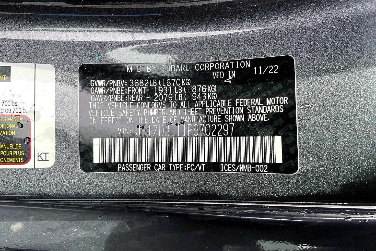 2023 Subaru BRZ Limited